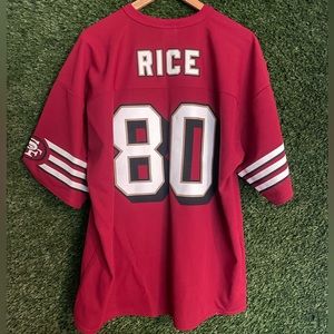 Vintage San Francisco 49ers Jerry Rice NFL Jersey EUC